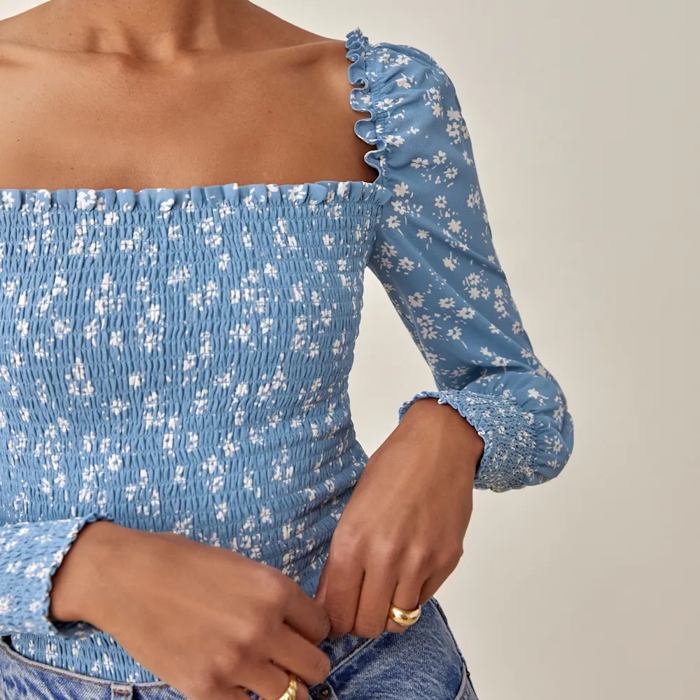 Reformation Pinto Top Lassen - Size M